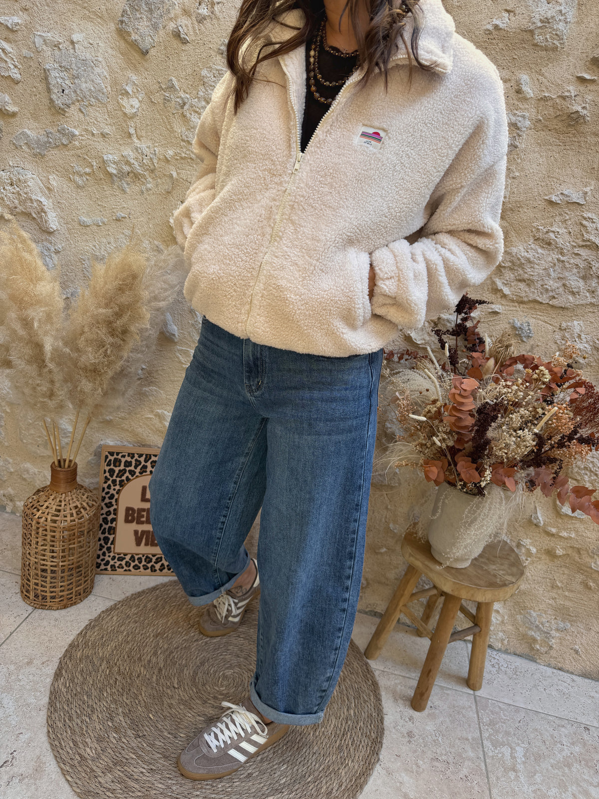 Veste Capucine beige