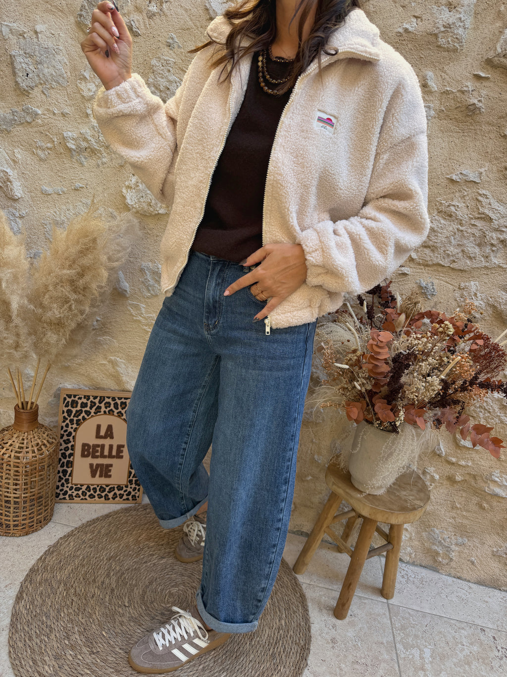 Veste Capucine beige
