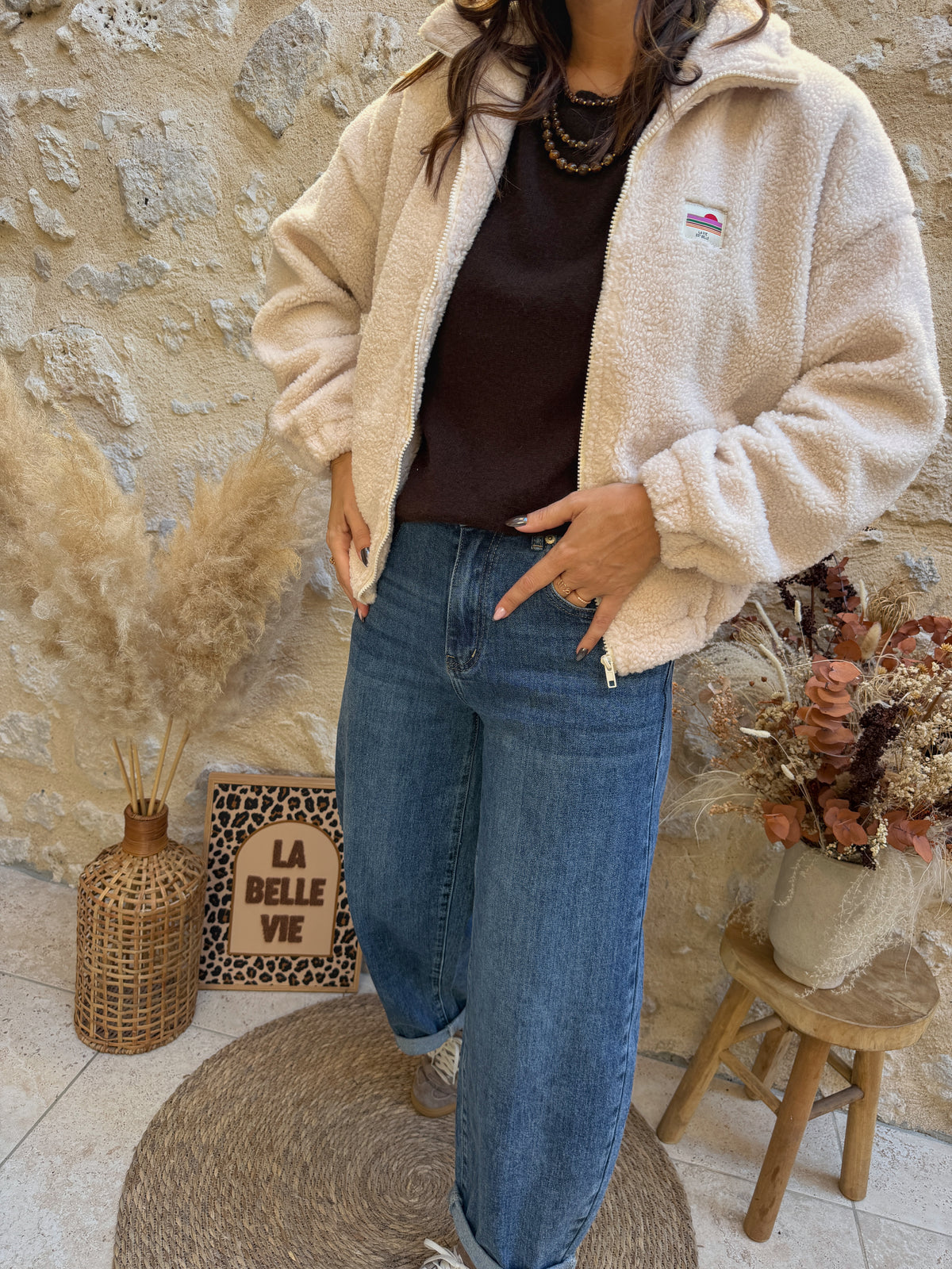Veste Capucine beige