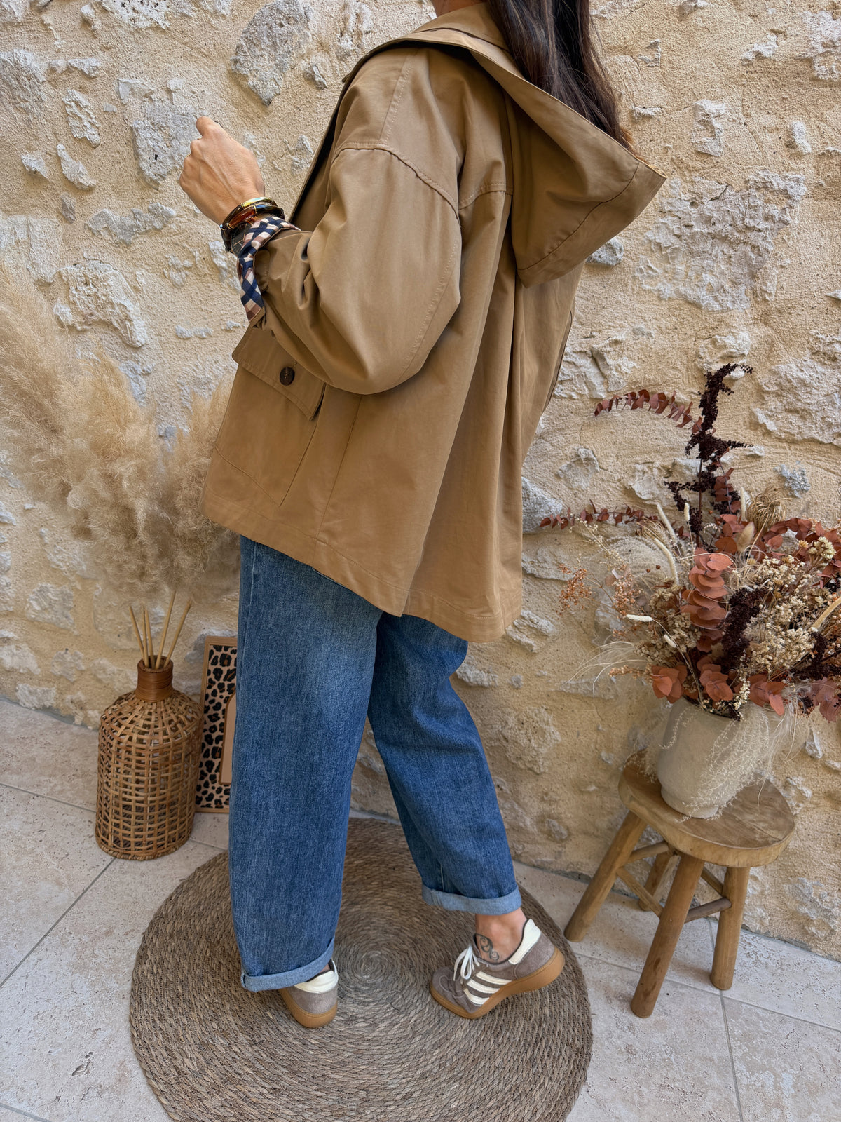 Trench Mao beige