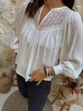 Blouse Alizée écrue