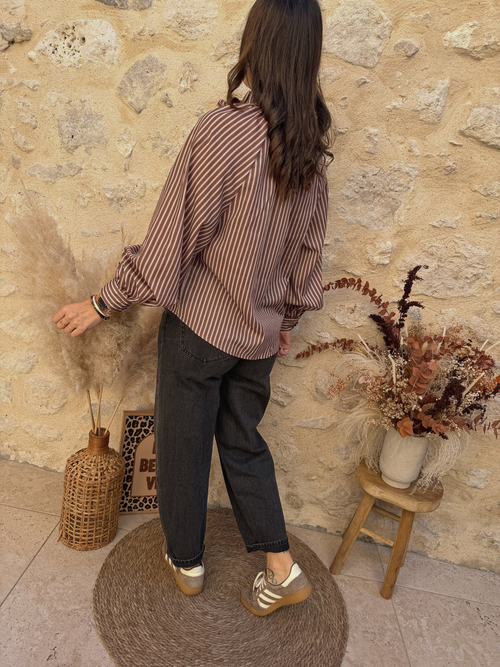 Blouse Théa choco
