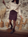 Jupe marron