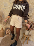 Short Paco beige