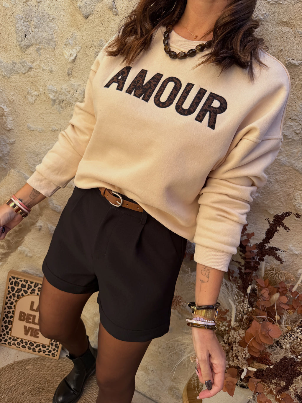 Short Paco noir