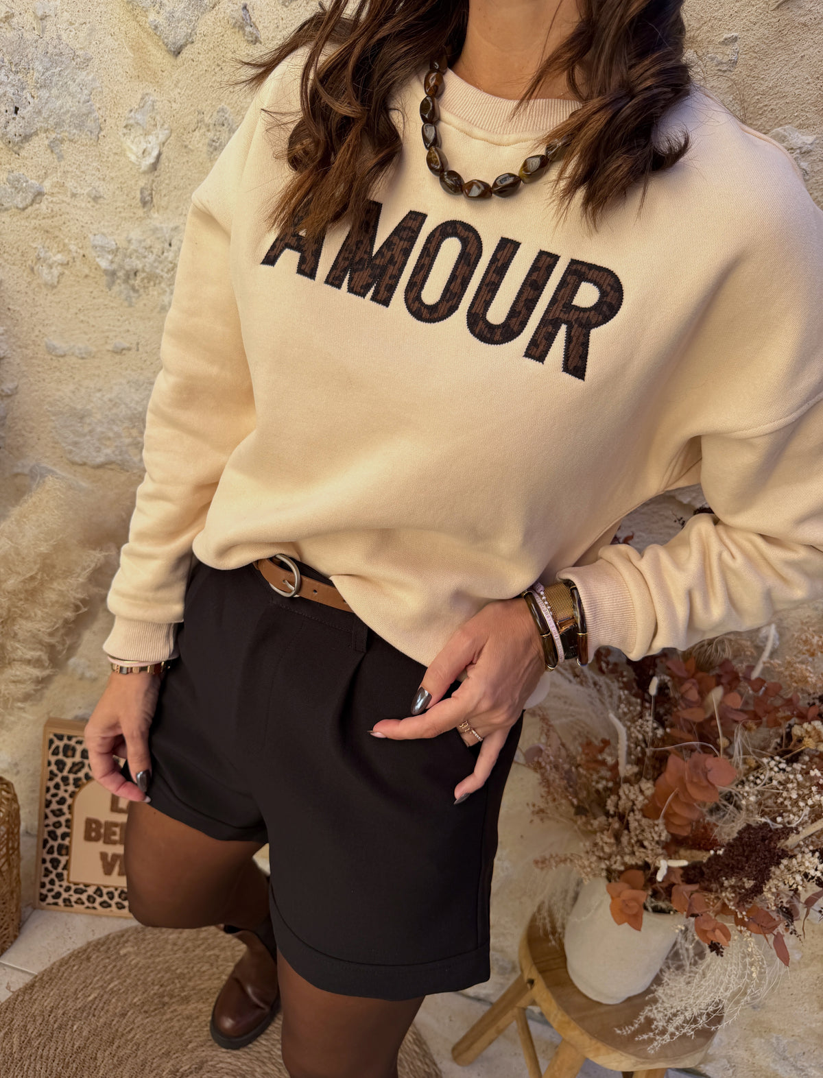 Short Paco noir