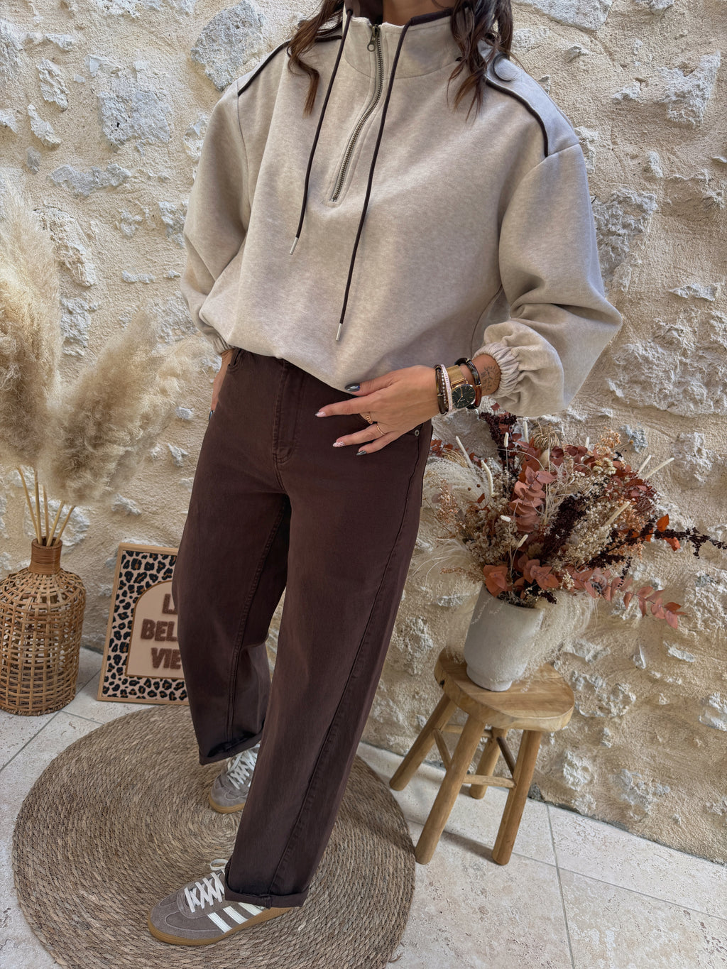 Sweat Antoine beige