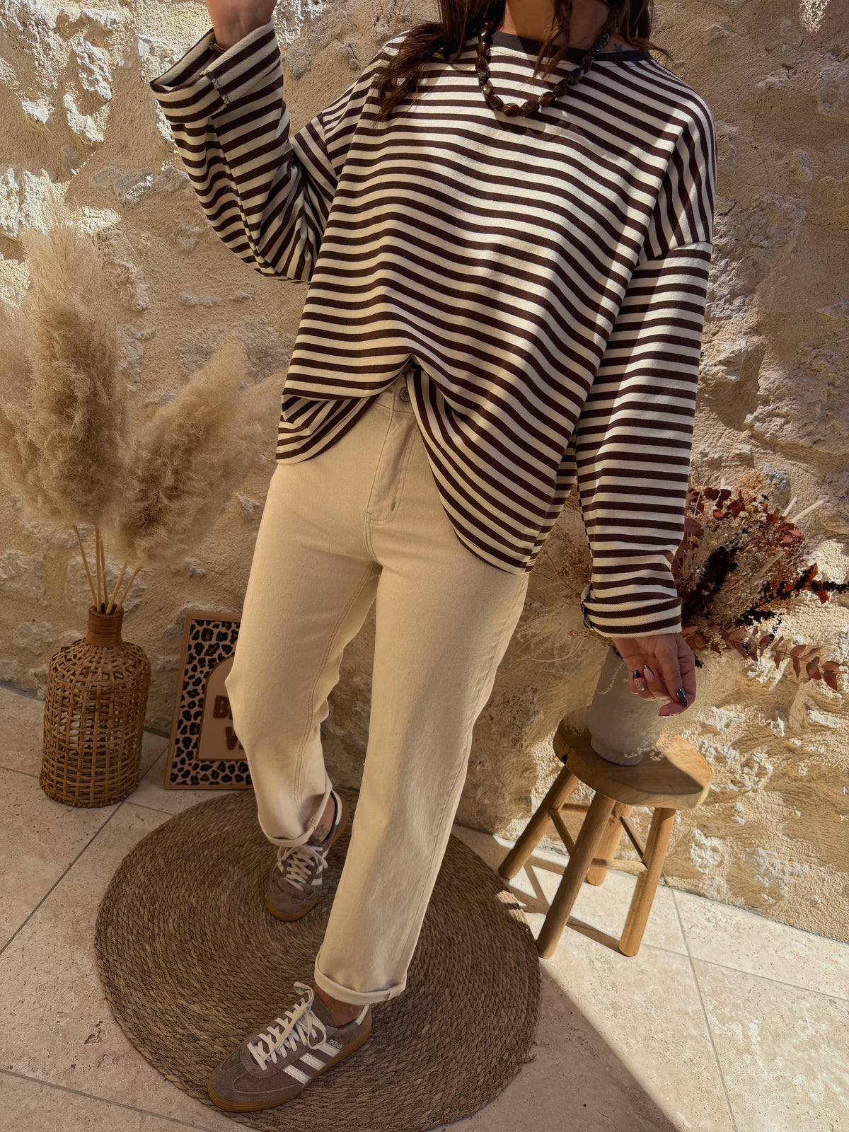 Jeans Sam beige