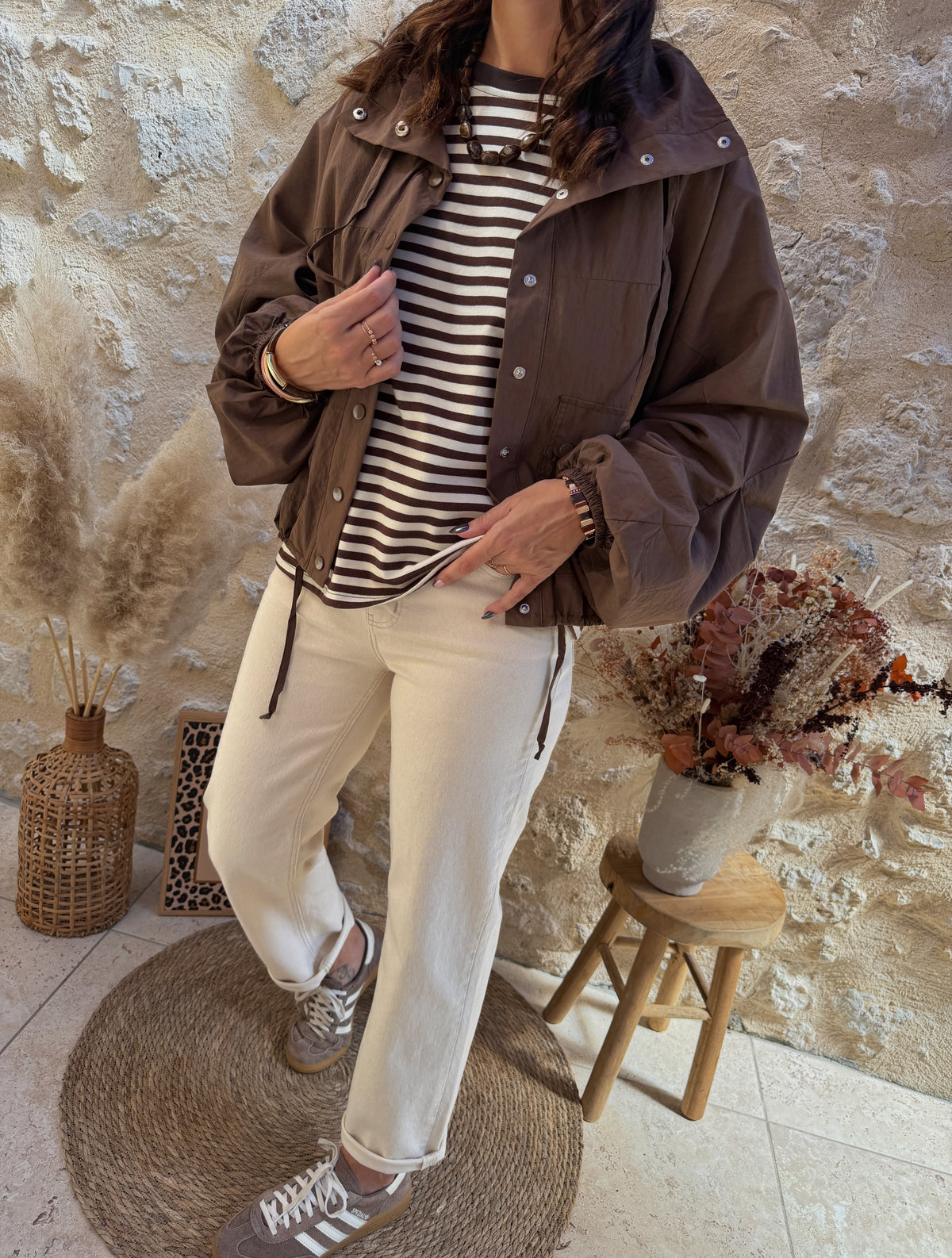 Veste Anaïs choco