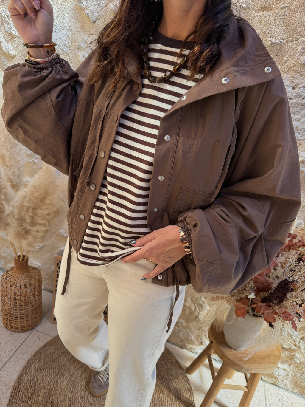 Veste Anaïs choco