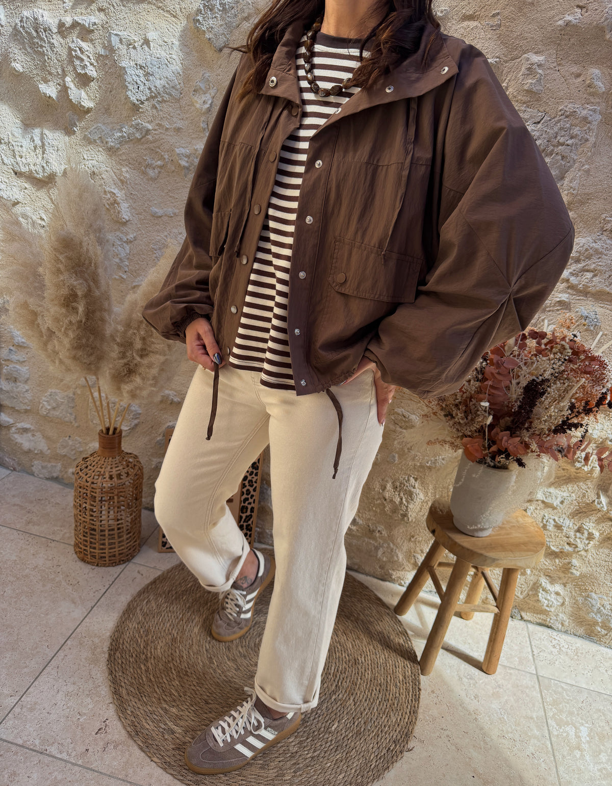 Veste Anaïs choco