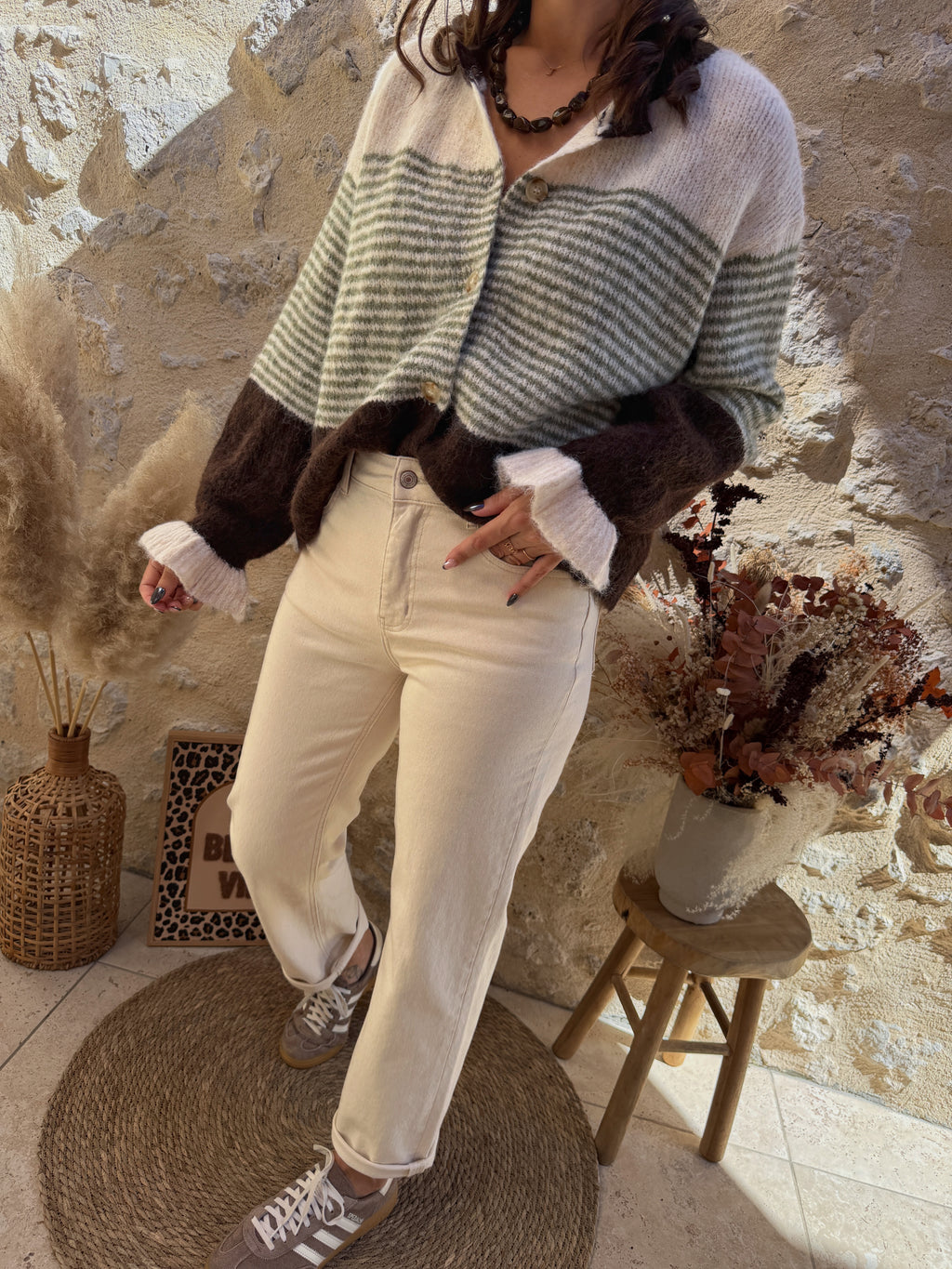 Gilet Pedro choco