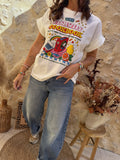 T-shirt Fish écru