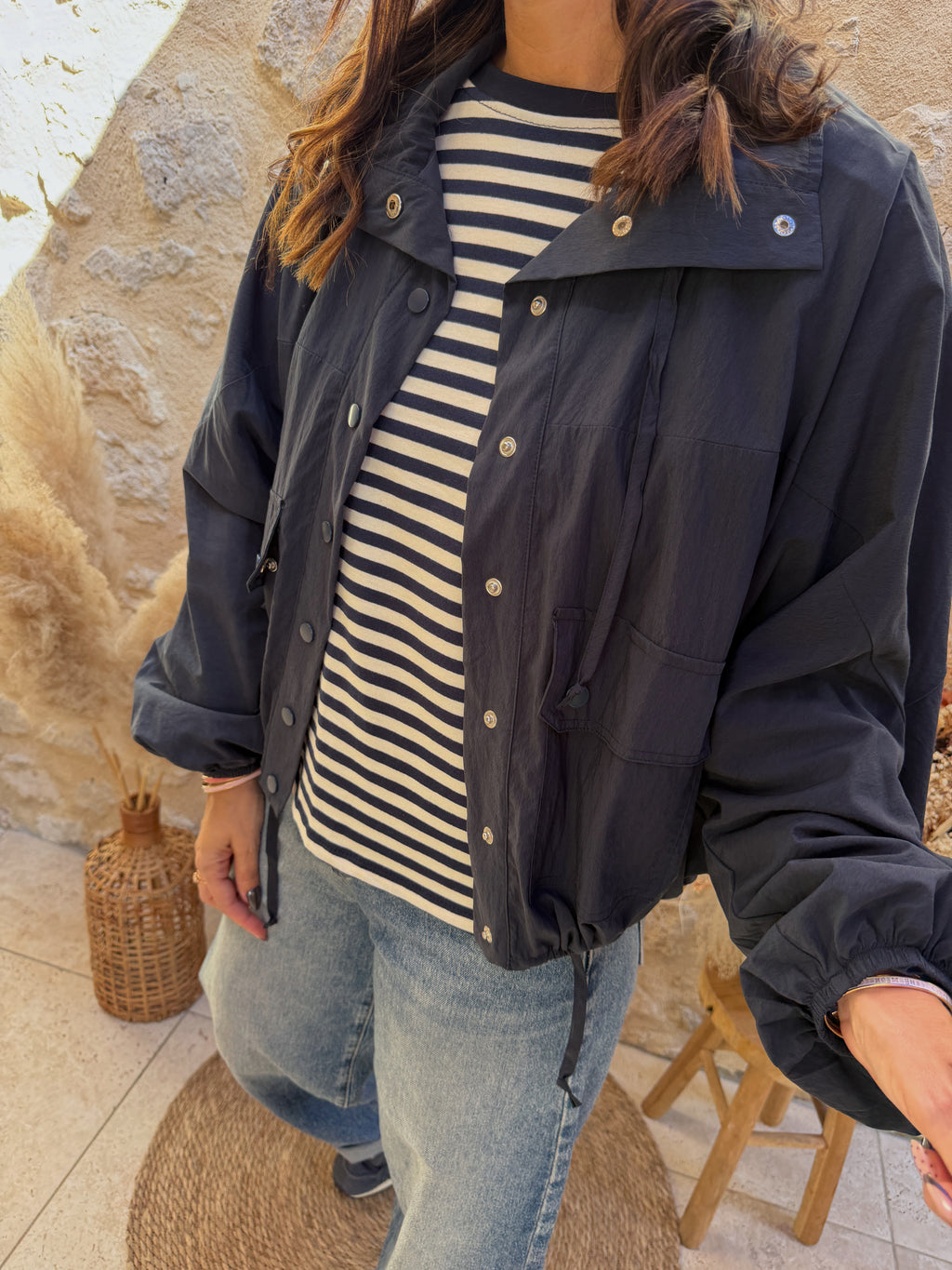 Veste Anaïs marine