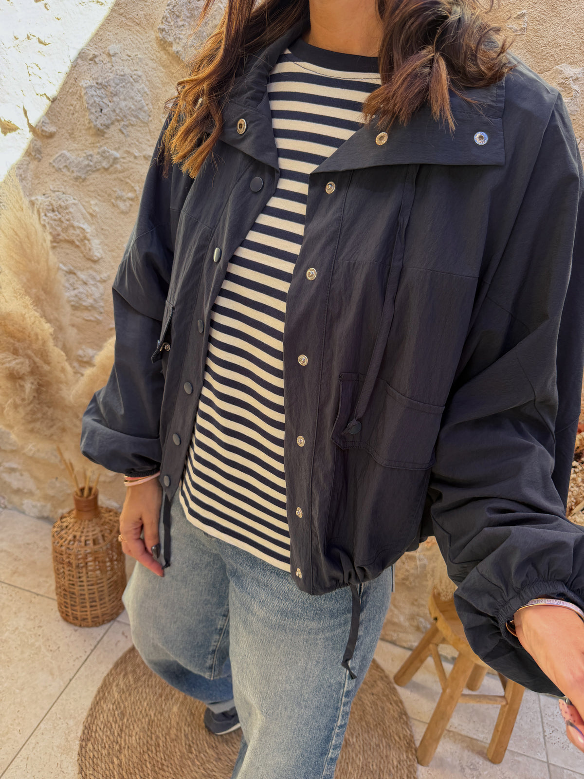 Veste Anaïs marine