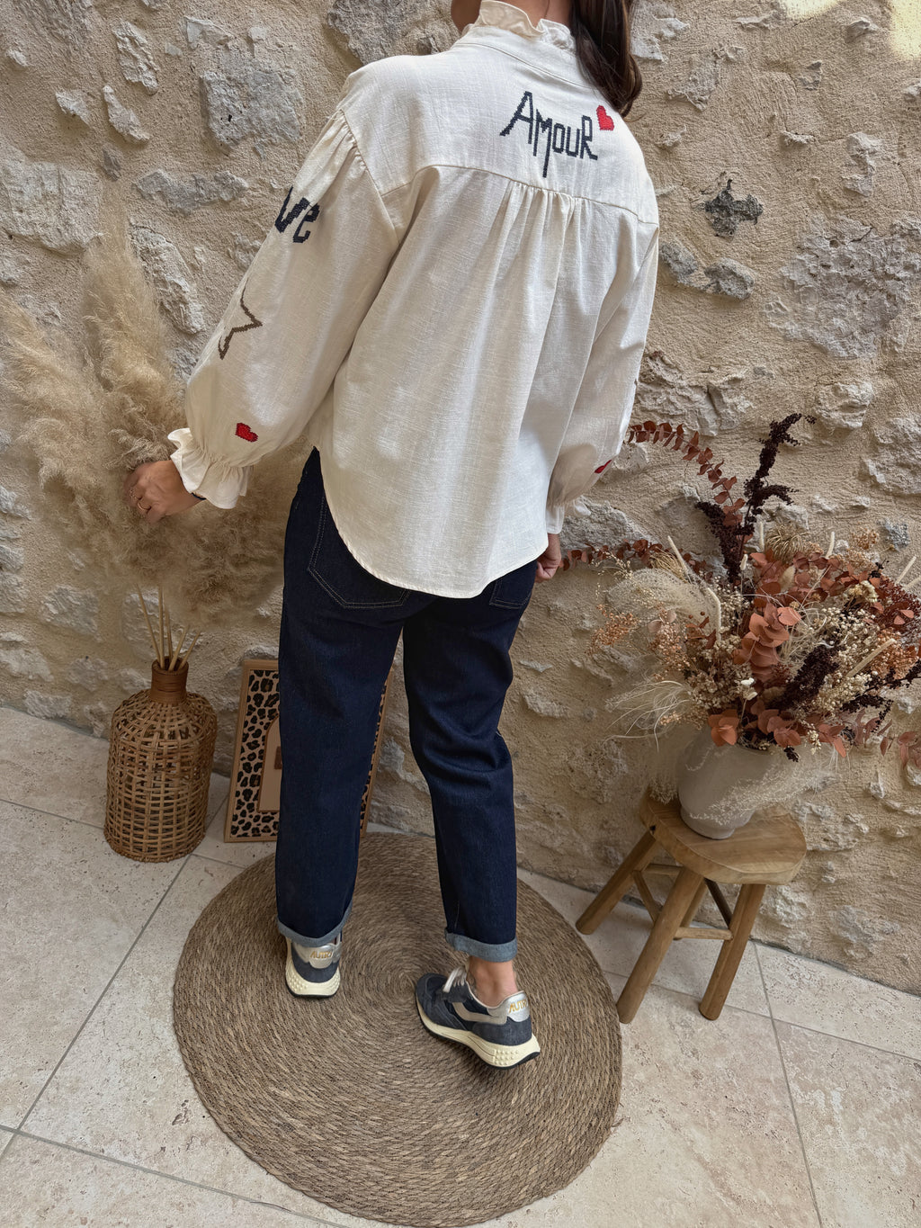 Blouse Giulia écrue