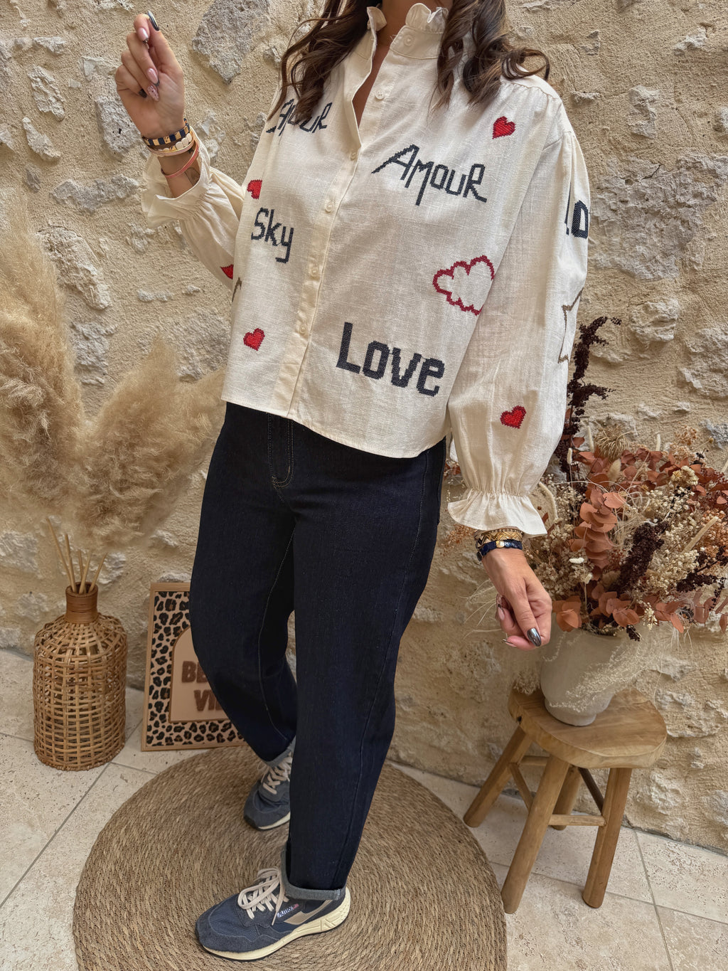 Blouse Giulia écrue
