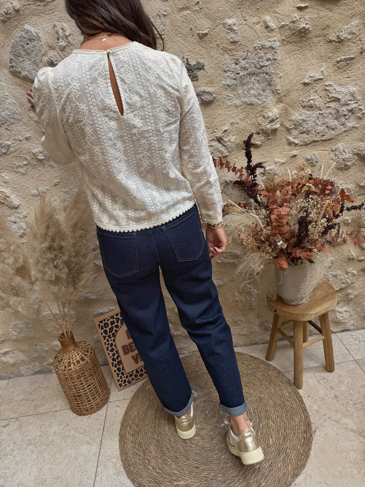Blouse Aline ivoire