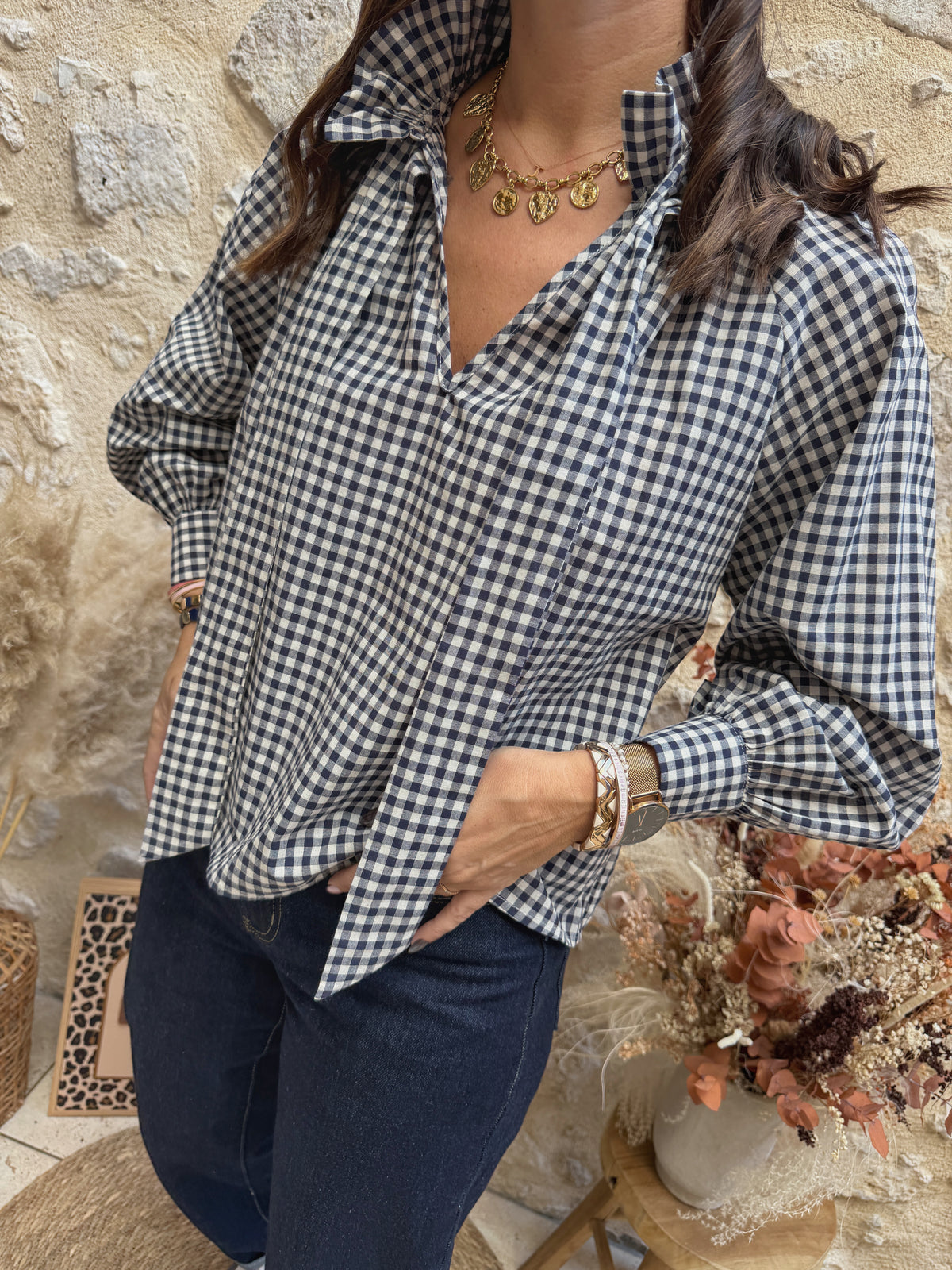 Blouse Emy vichy