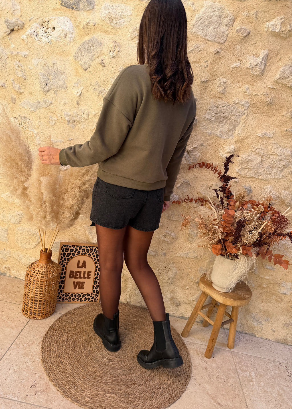 Sweat Amour kaki