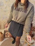 Sweat Amour kaki