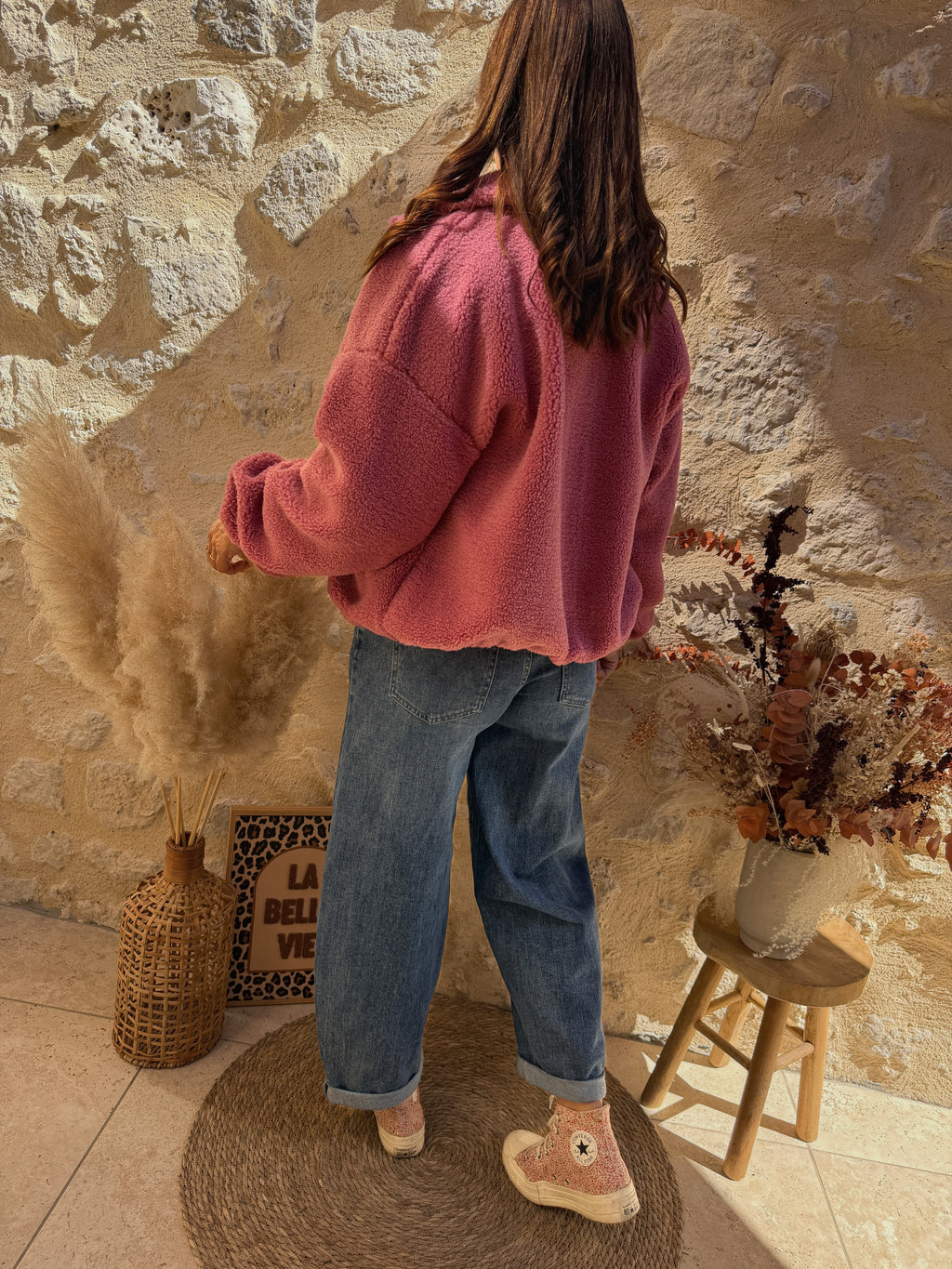 Veste Capucine blush