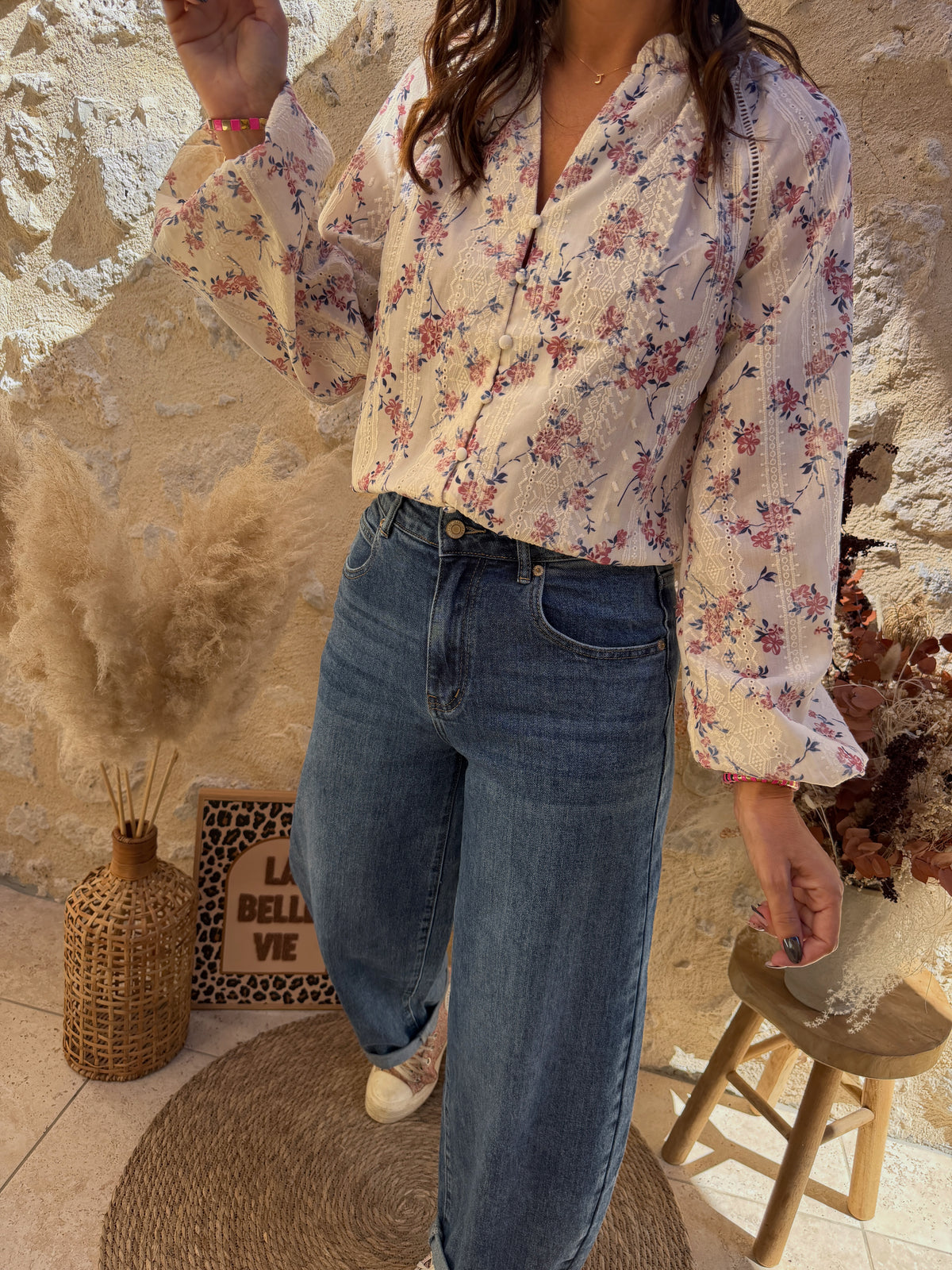 Blouse Louise écrue
