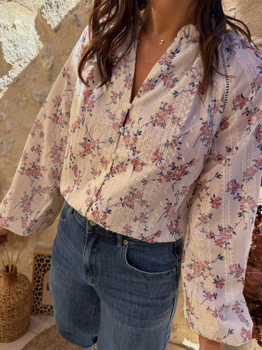 Blouse Louise écrue