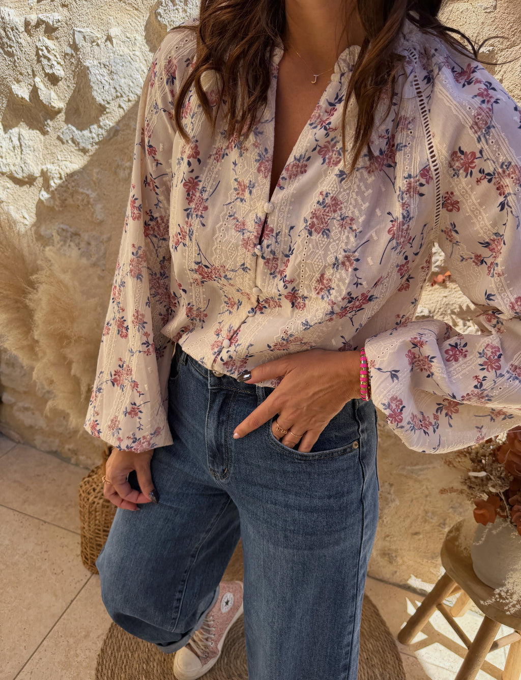 Blouse Louise écrue