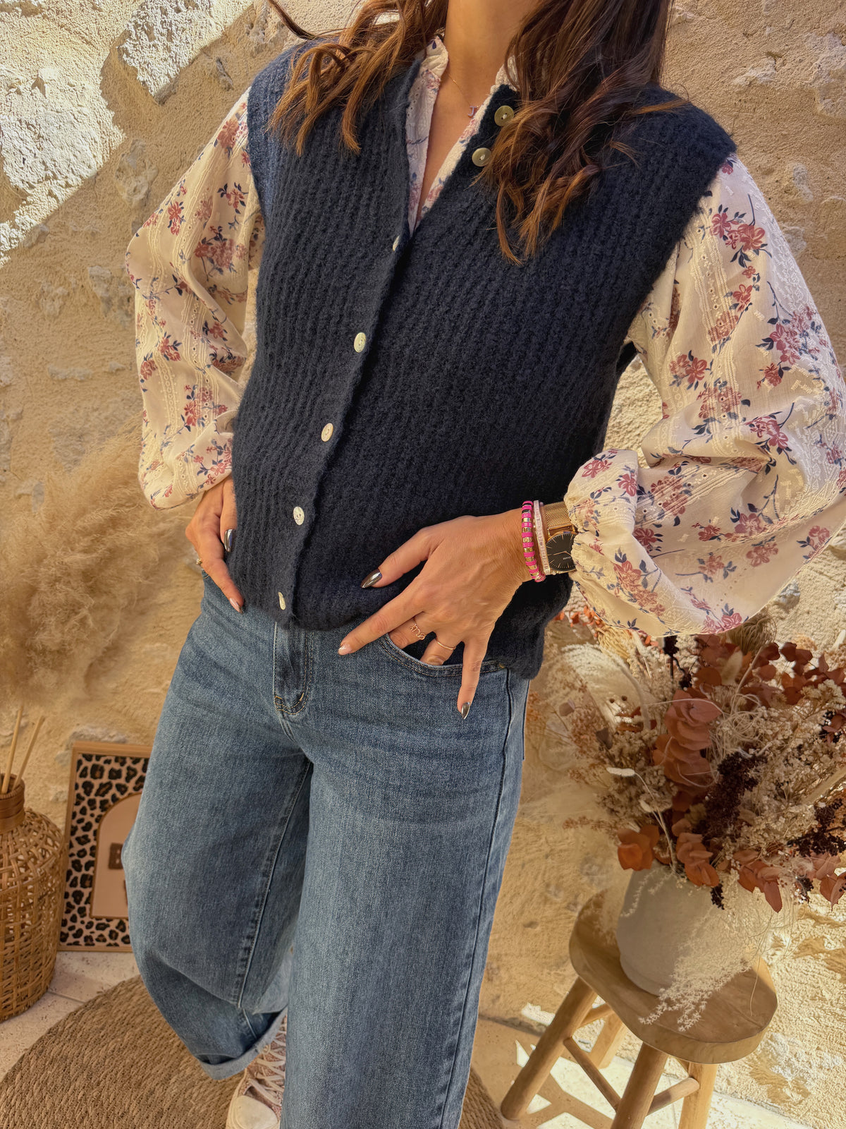 Blouse Louise écrue