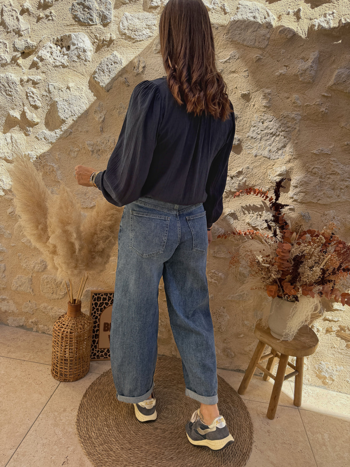 Blouse Soléa marine
