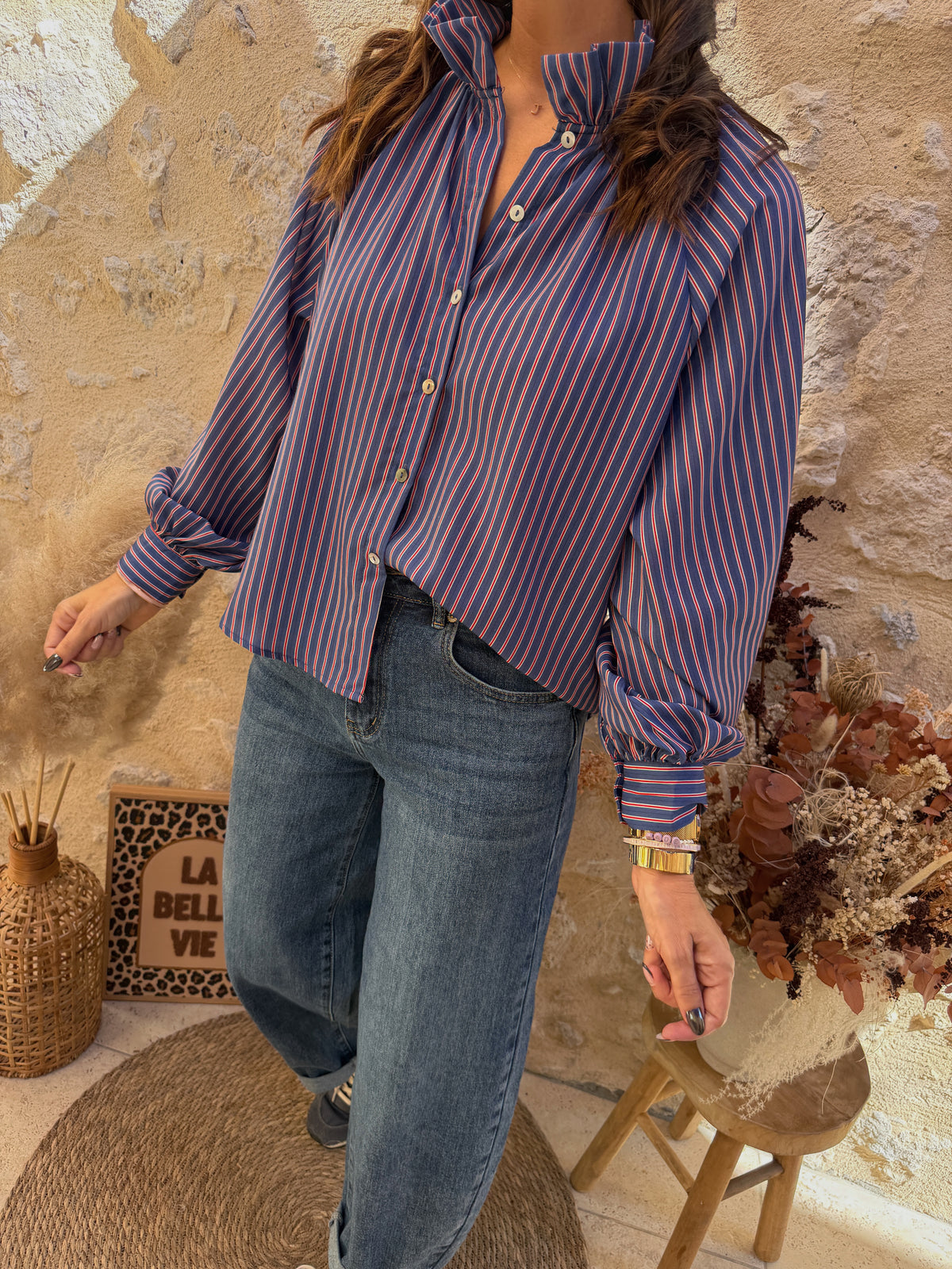 Blouse Théa bleu