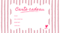 Carte cadeau